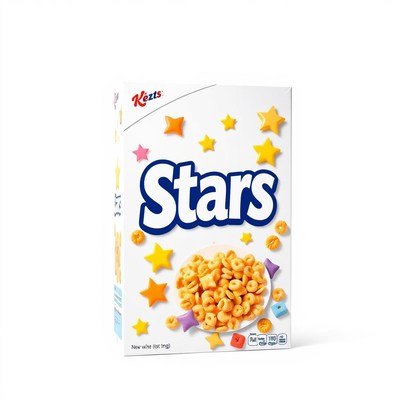 A box of stars cereal