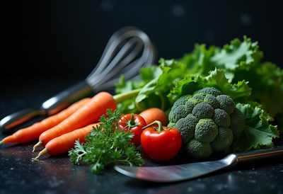 Fresh vegetables ready for dinner