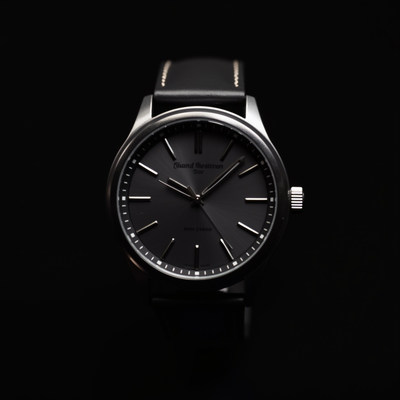 Stylish watch displayed on a dark background