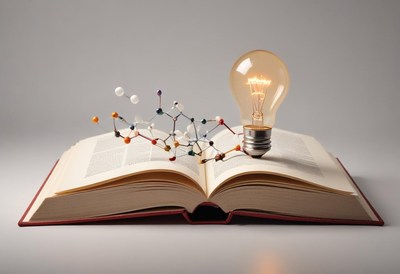 Books and bulbs fuse science with creativity