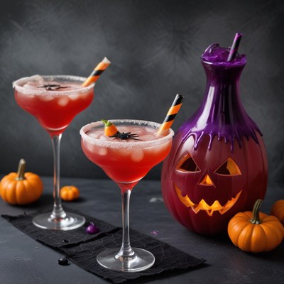 Halloween drinks and decor add festive fun!