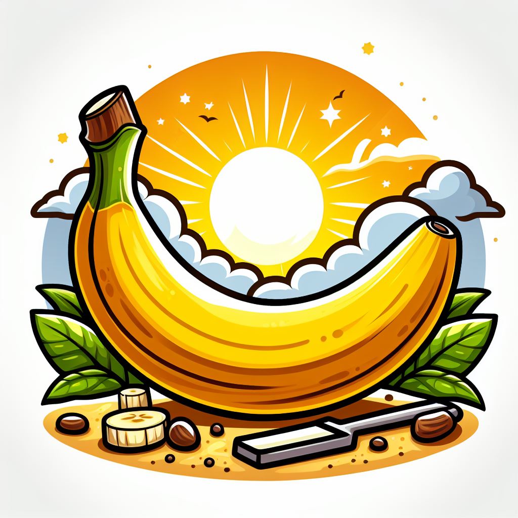 Banana boat at sunset Banana boat at sunset