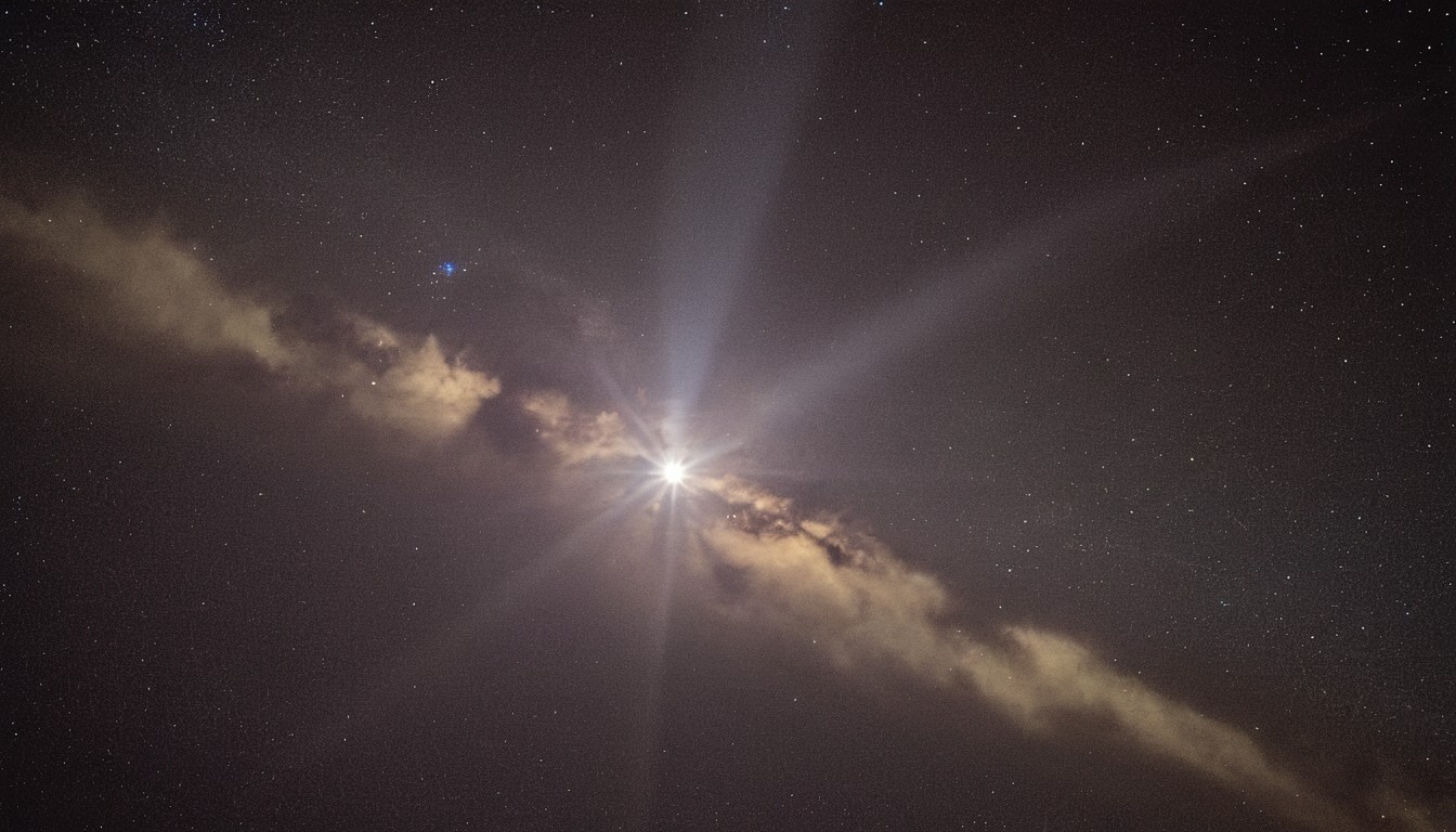 Milky way galaxy from earth Milky way galaxy from earth