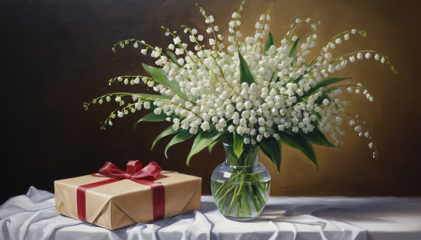 Lily of the valley bouquet with gift Lily of the valley bouquet with gift