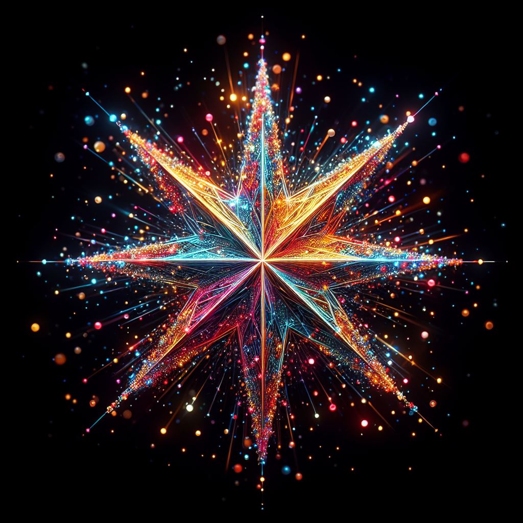 Abstract starburst design Abstract starburst design