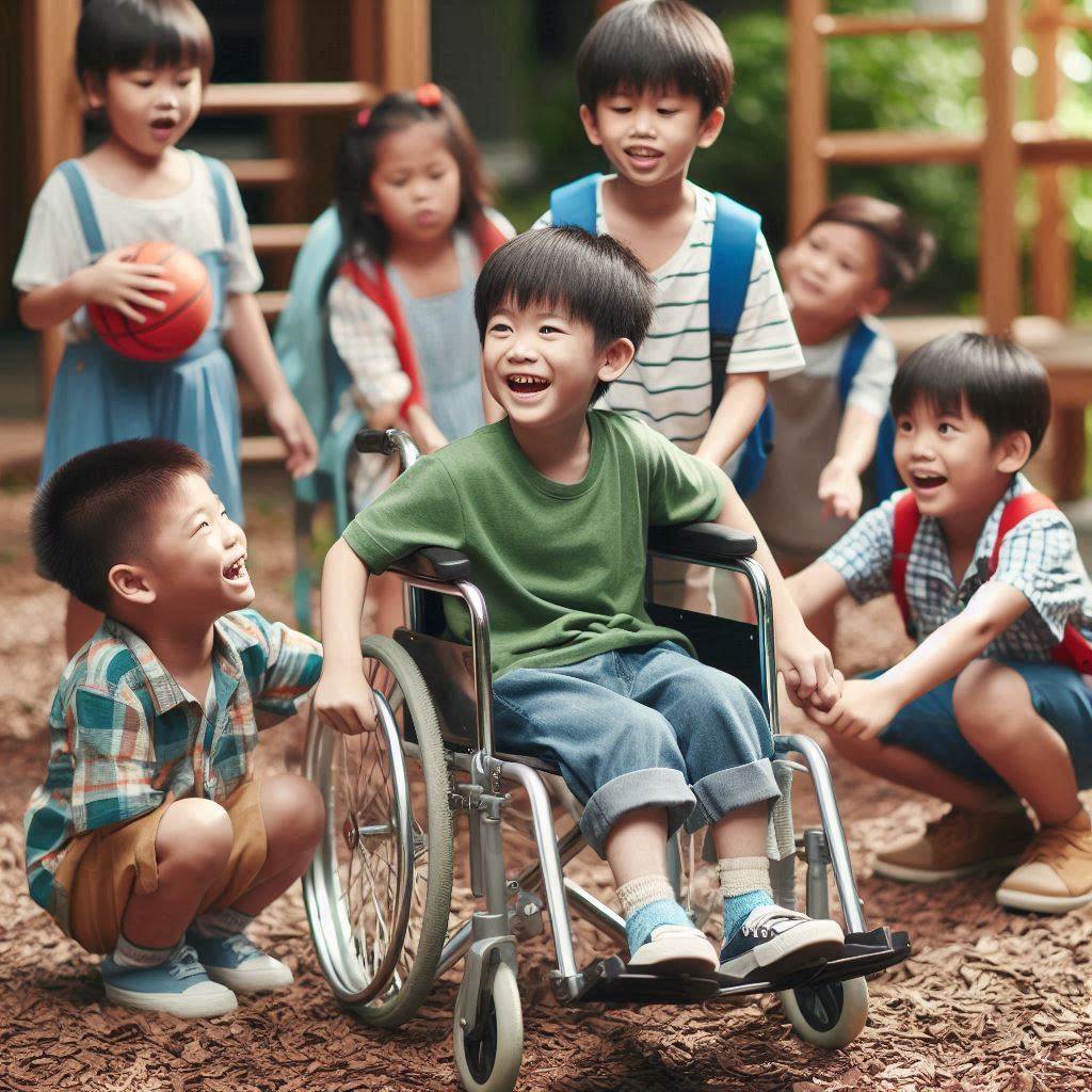 Children playing at school Children playing at school