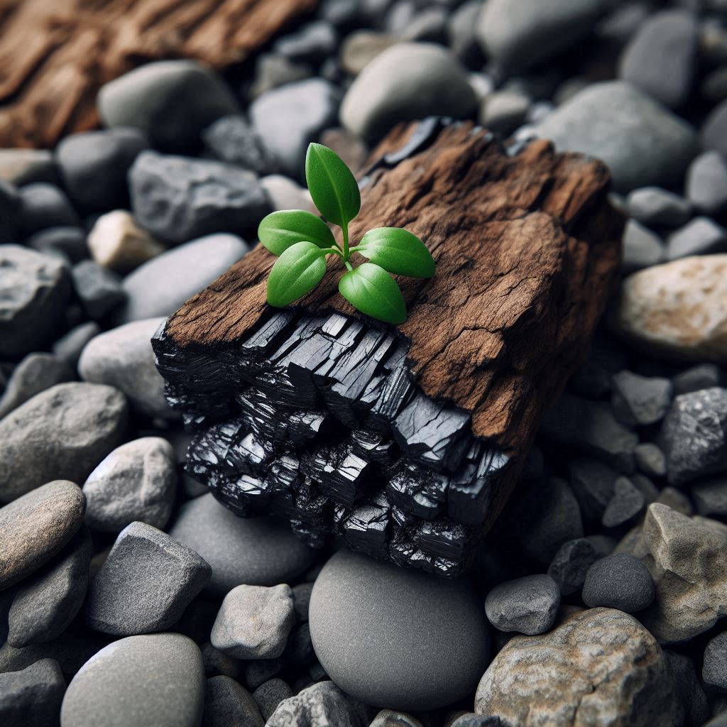 New life on charcoal New life on charcoal