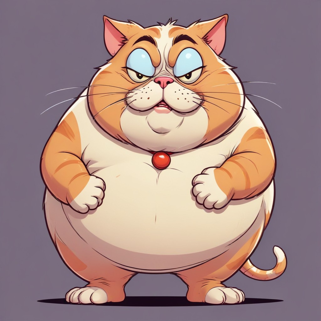 Orange tabby cat standing Orange tabby cat standing