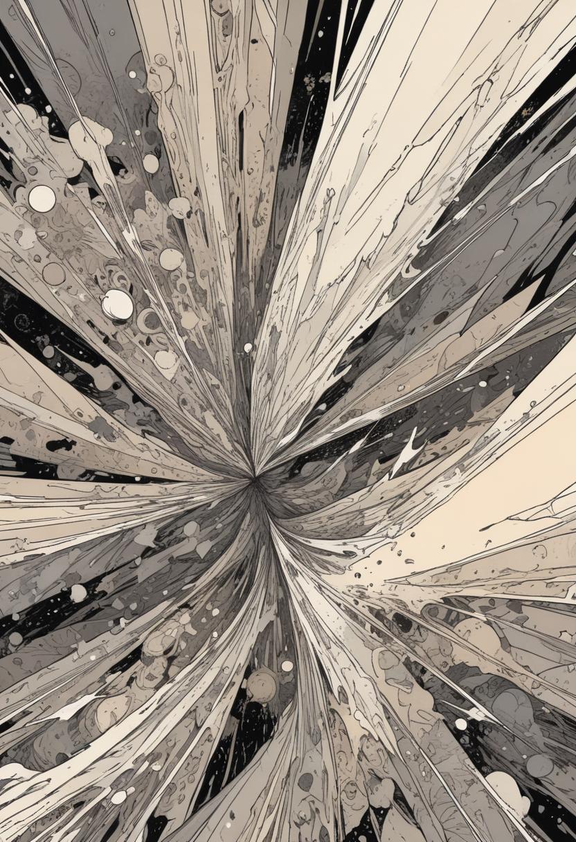 Abstract swirl design in black and white Abstract swirl design in black and white