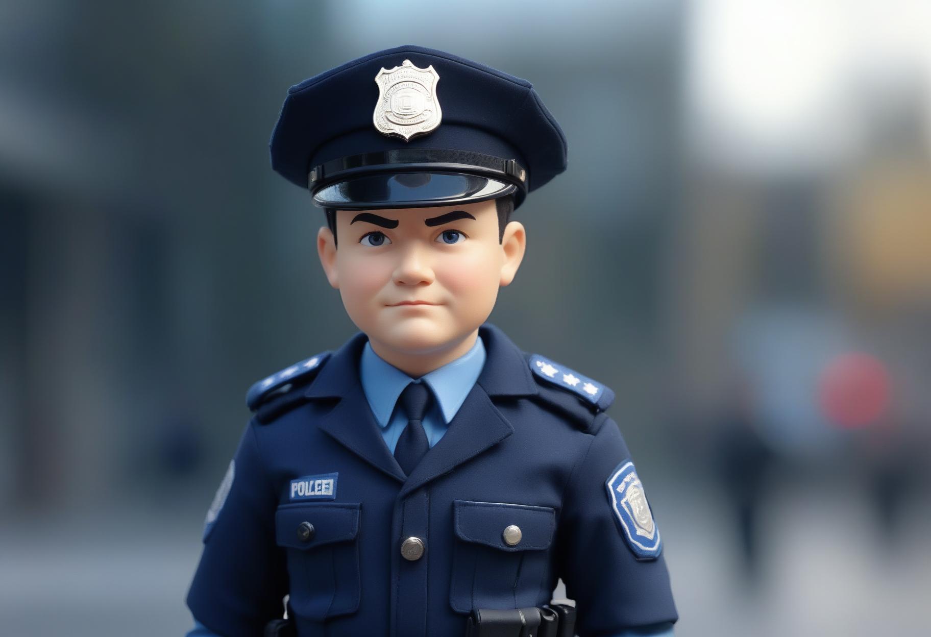 Police officer toy Police officer toy
