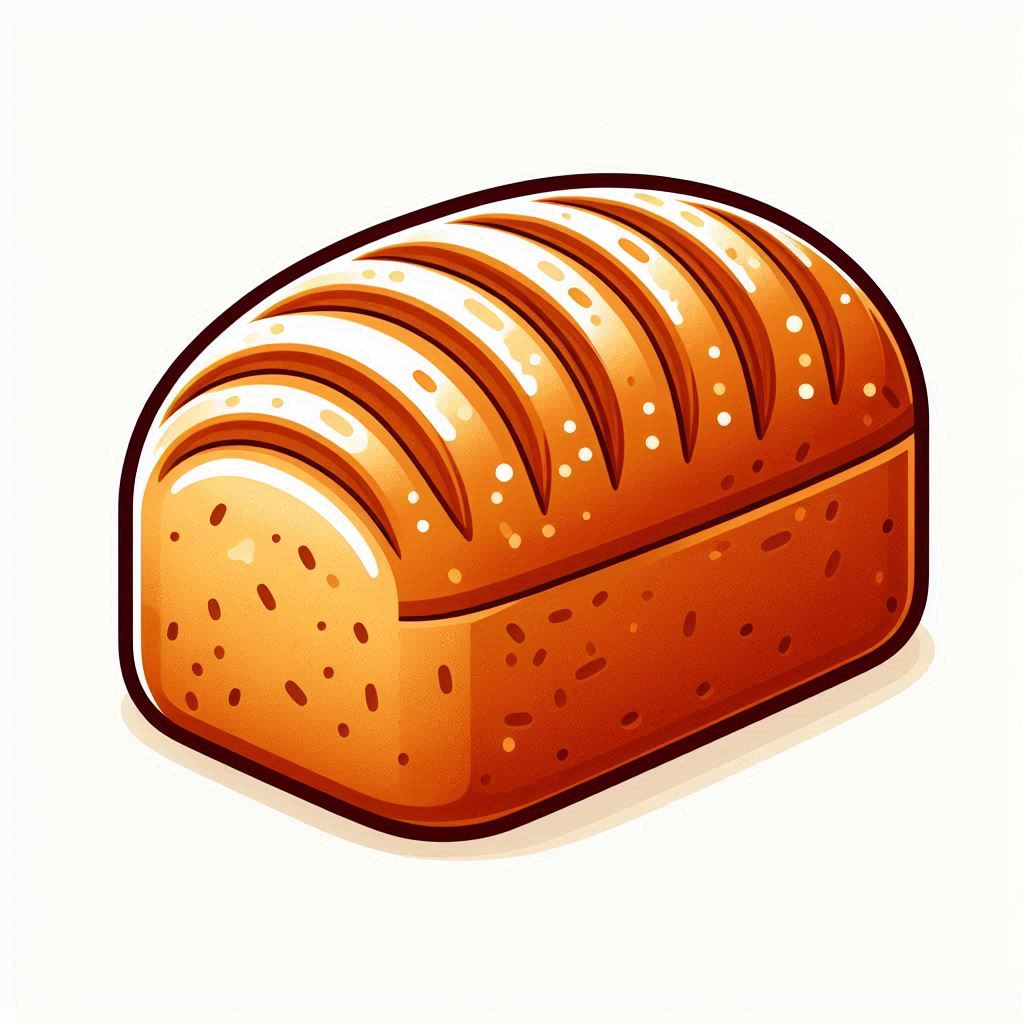 Cartoon loaf of bread Cartoon loaf of bread
