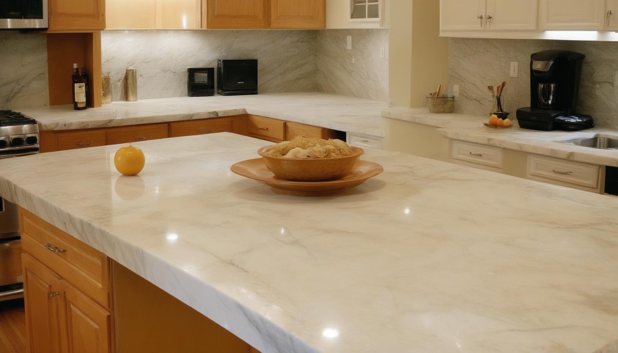 Kitchen island countertop with marble Kitchen island countertop with marble