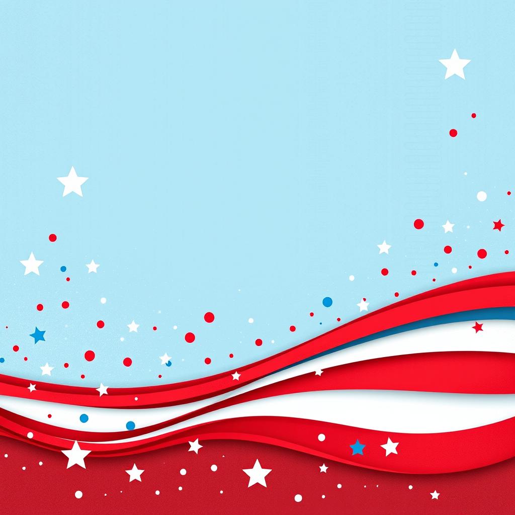 Red, white, and blue wavy background Red, white, and blue wavy background