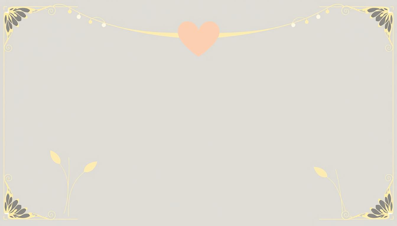 Gray frame with floral design and pink heart Gray frame with floral design and pink heart