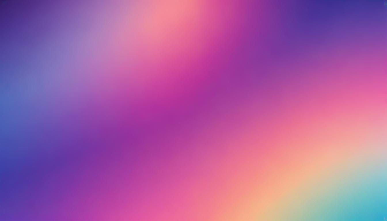 A blurred, colorful gradient background A blurred, colorful gradient background
