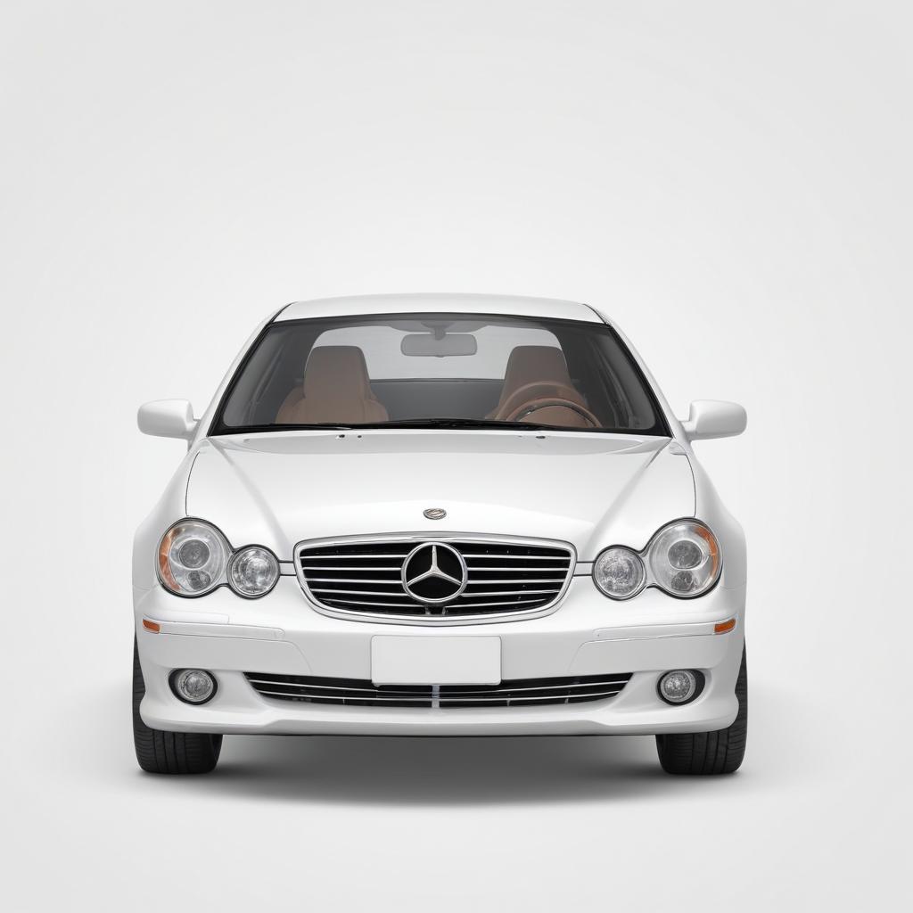 A silver mercedes-benz c-class is parked in a studio A silver mercedes-benz c-class is parked in a studio