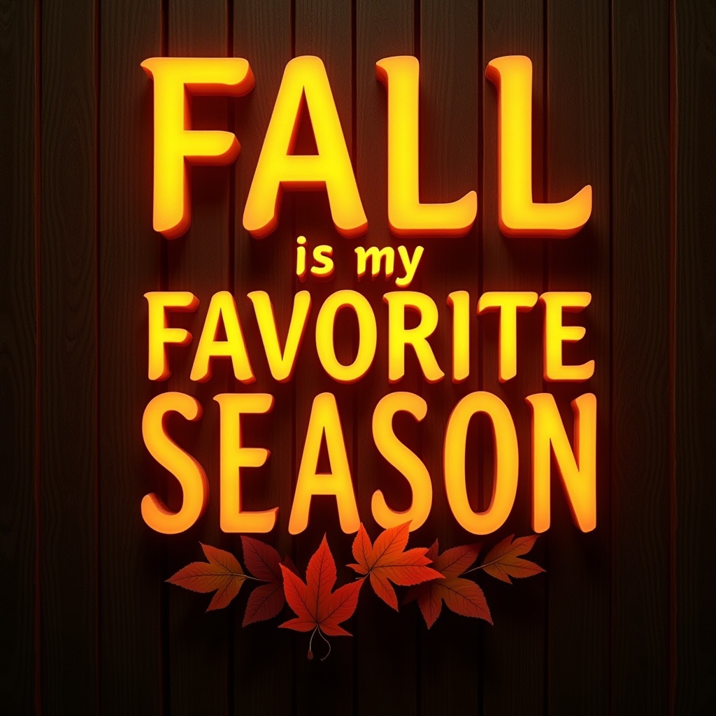 Fall is my favorite season Fall is my favorite season