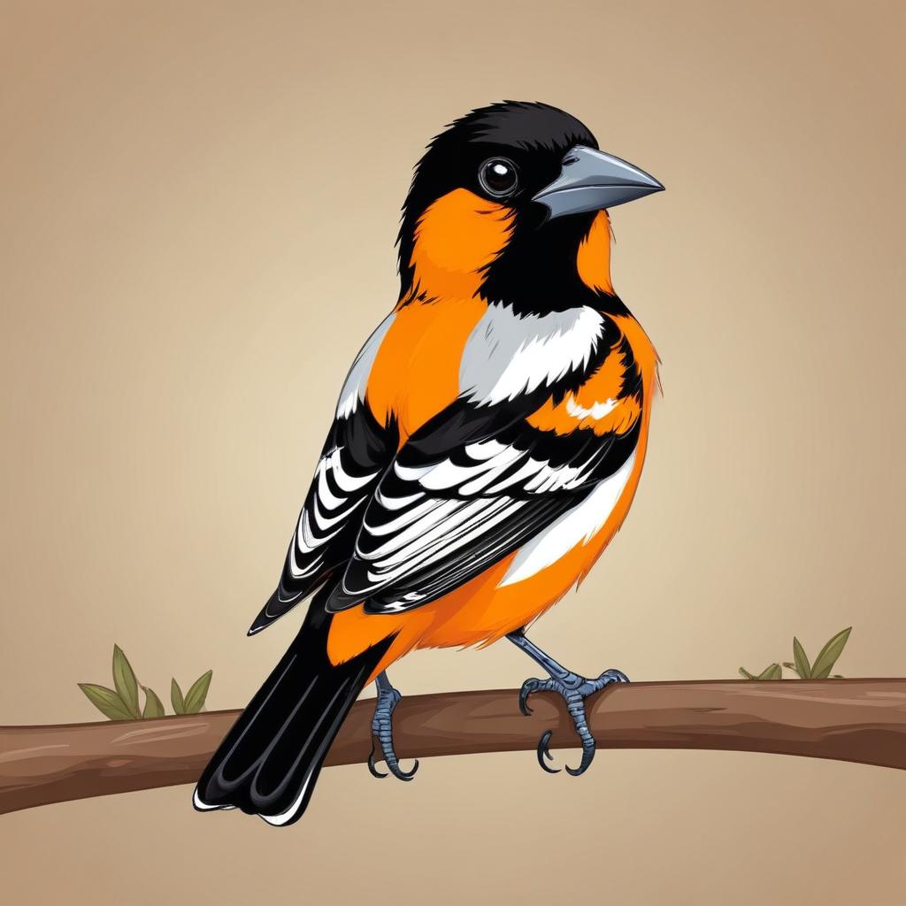 A colorful bird perches on a branch A colorful bird perches on a branch