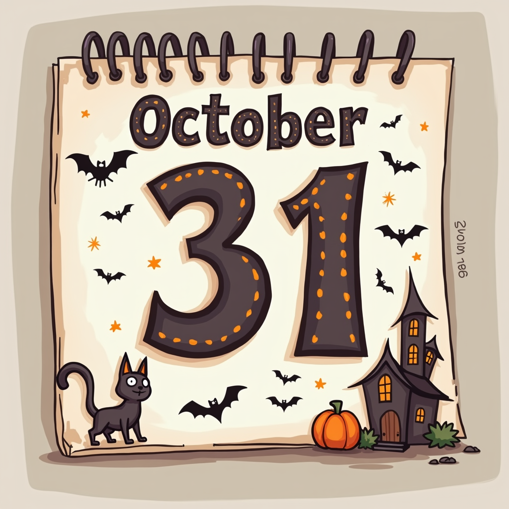 It's october 31st, halloween! It's october 31st, halloween!