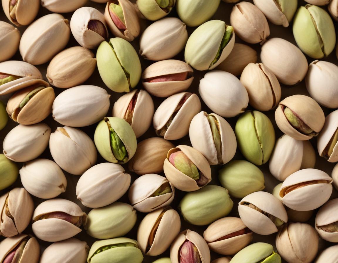 A close-up of pistachios ready to eat A close-up of pistachios ready to eat
