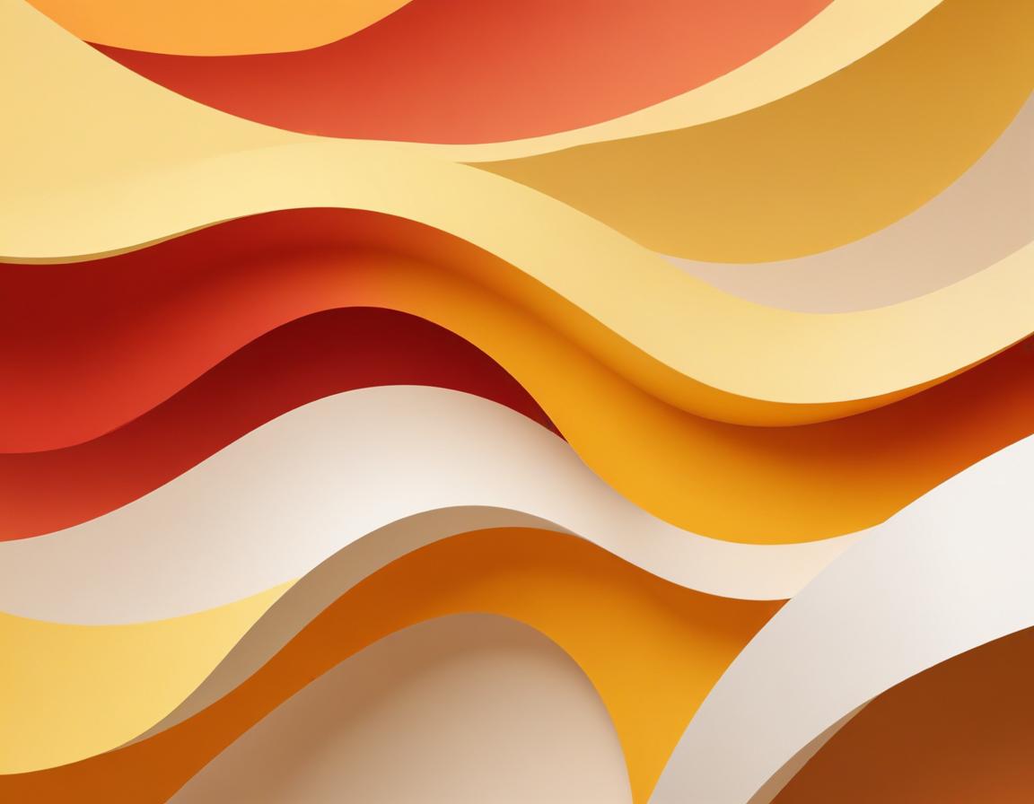 Abstract wavy pattern in red, orange, and yellow Abstract wavy pattern in red, orange, and yellow