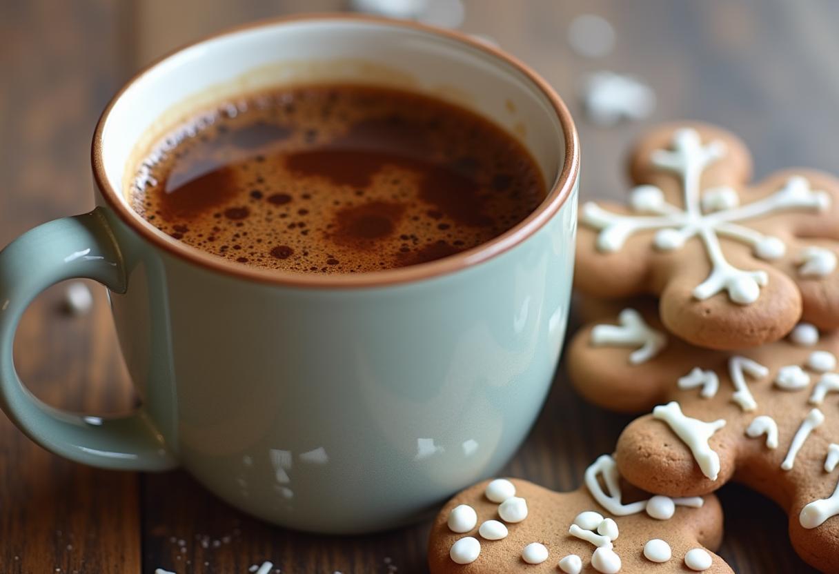 Coffee and gingerbread make a cozy winter treat Coffee and gingerbread make a cozy winter treat