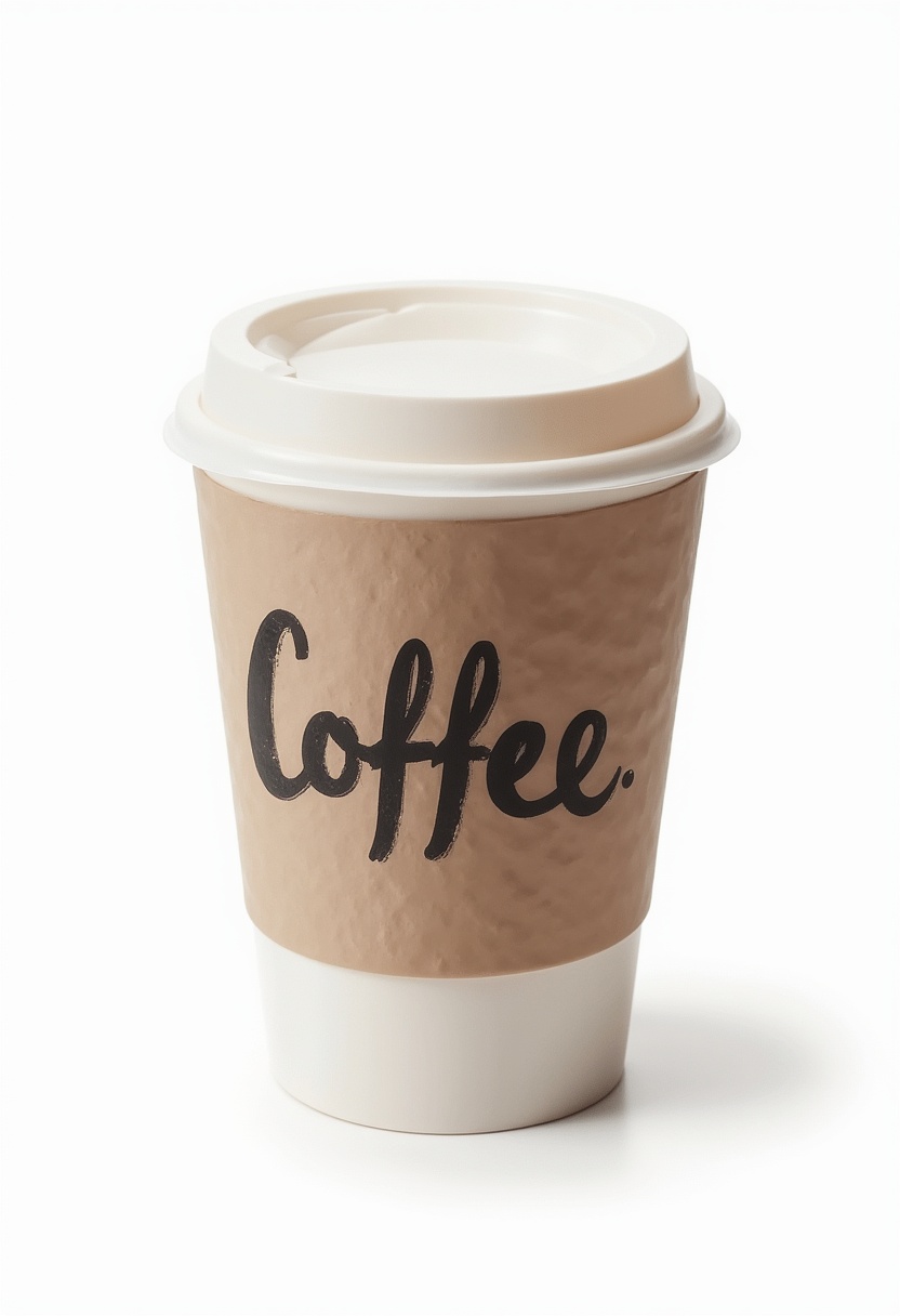 Warm coffee cup ready for morning pick-me-up Warm coffee cup ready for morning pick-me-up