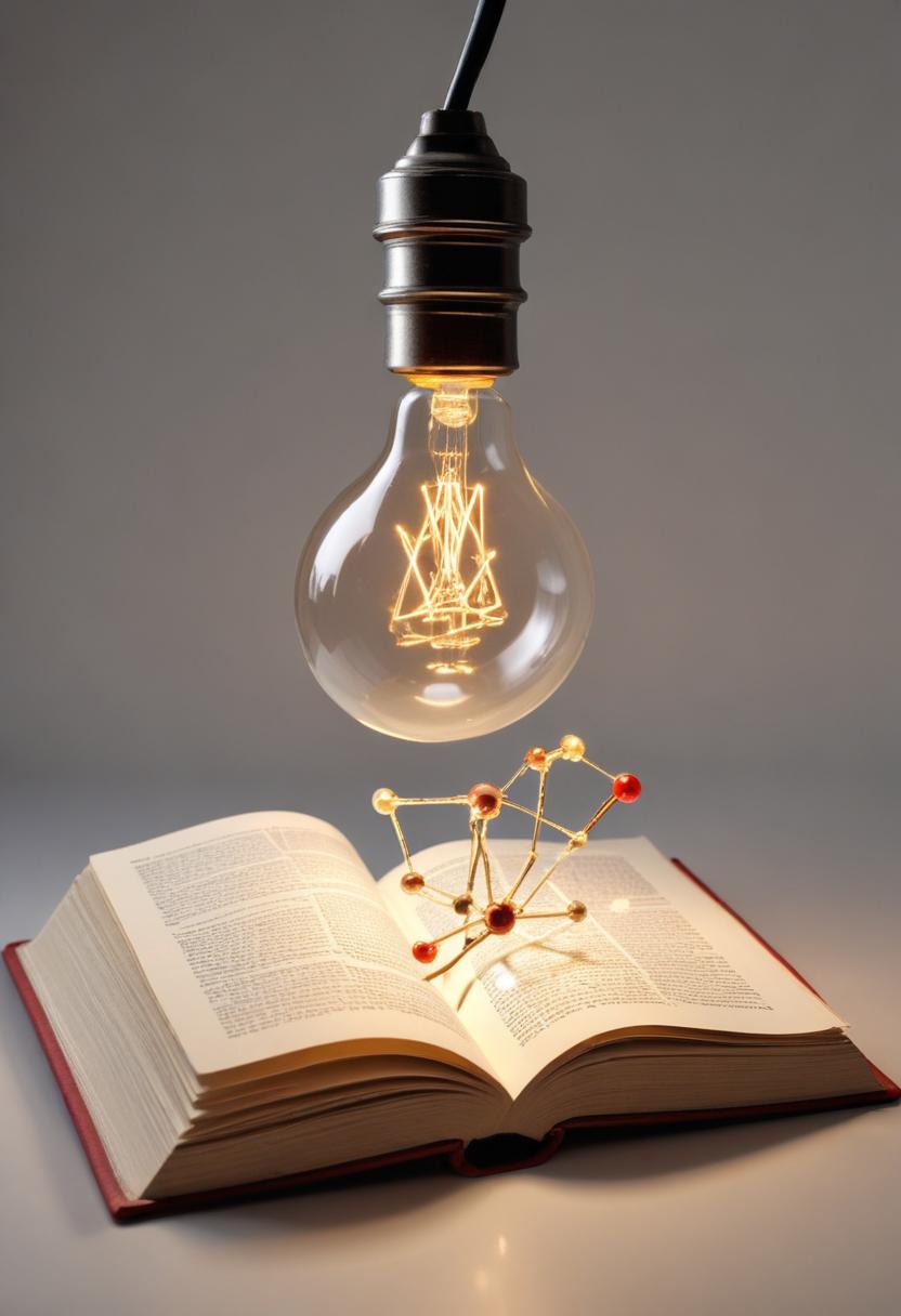 Creative concept of knowledge and education with books Creative concept of knowledge and education with books