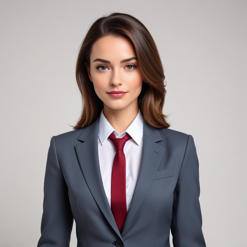 Businesswoman in formal attire Businesswoman in formal attire