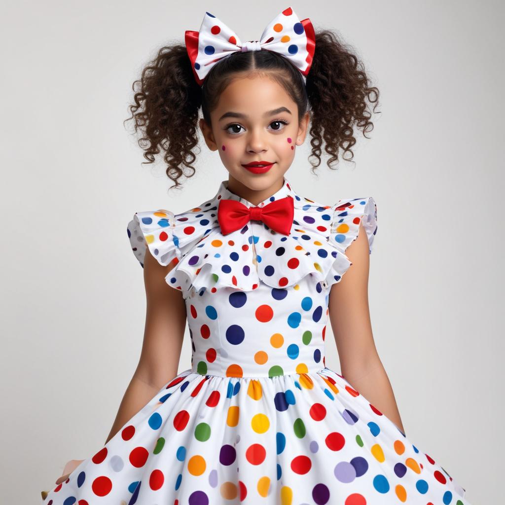 Colorful clown costume for celebrations Colorful clown costume for celebrations