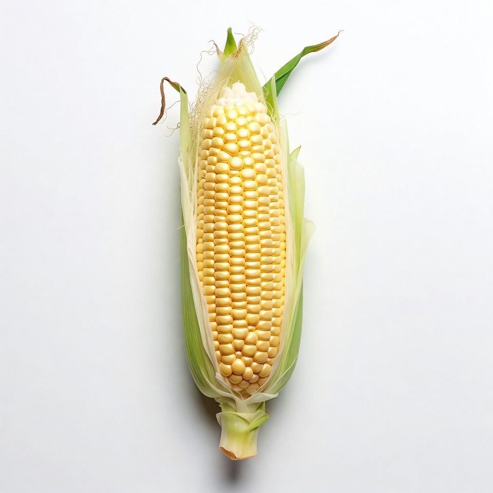 Fresh corn on the cob ready to eat Fresh corn on the cob ready to eat