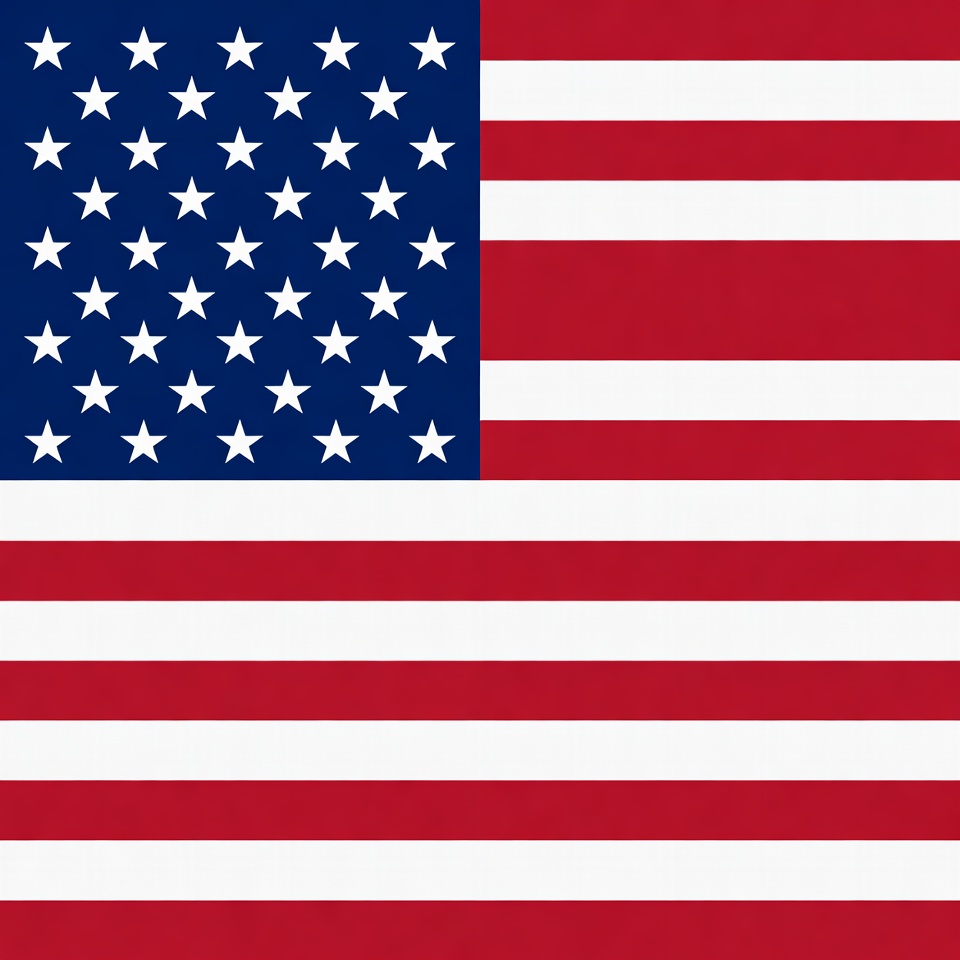 Stars and stripes waving proudly Stars and stripes waving proudly