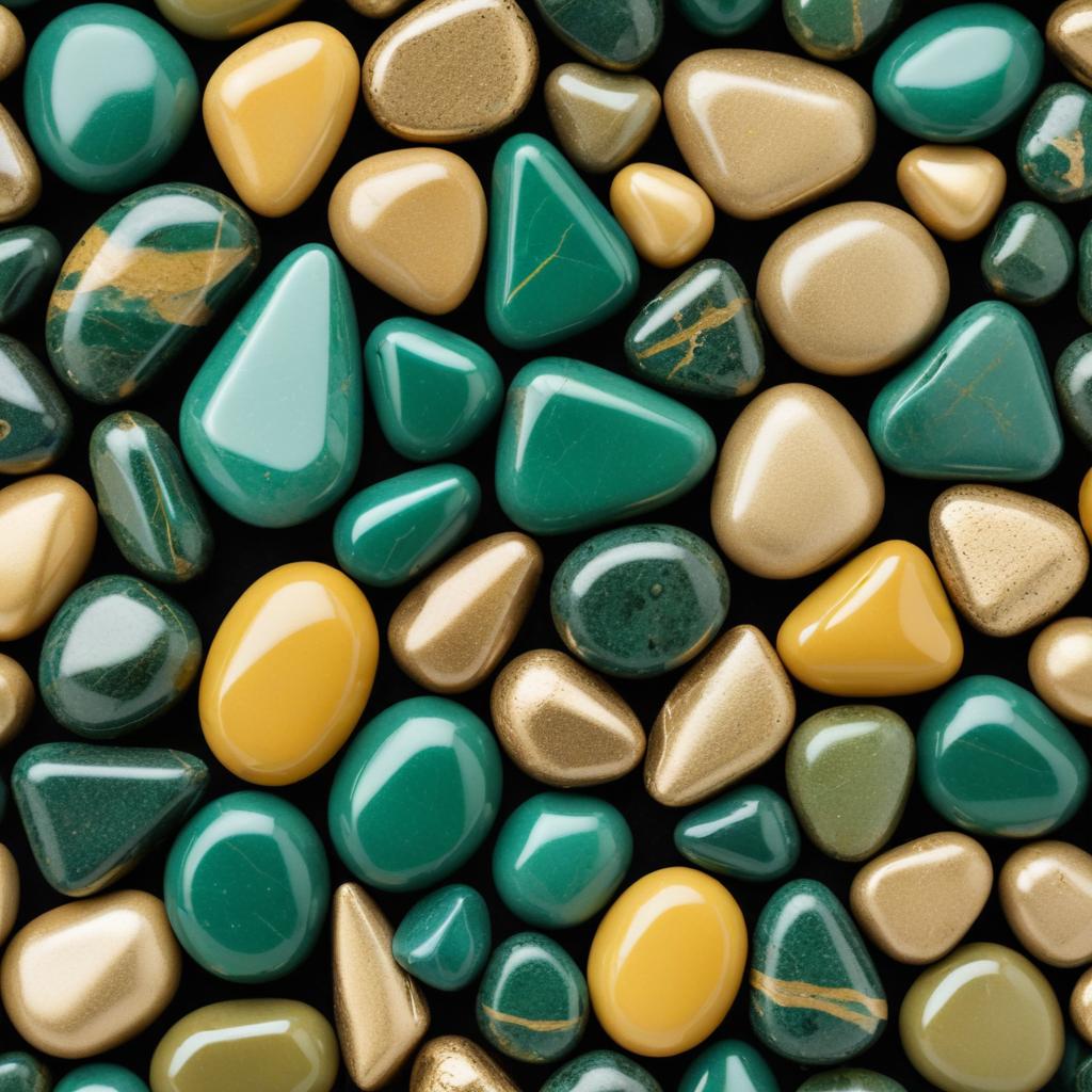 Colorful decorative stones collection Colorful decorative stones collection