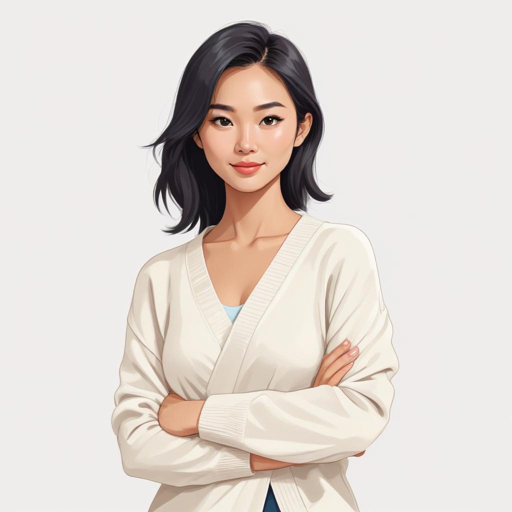 Portrait of a confident young woman Portrait of a confident young woman