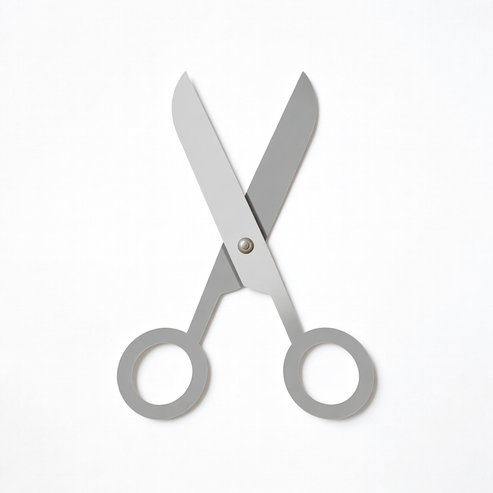 Scissors on white background Scissors on white background