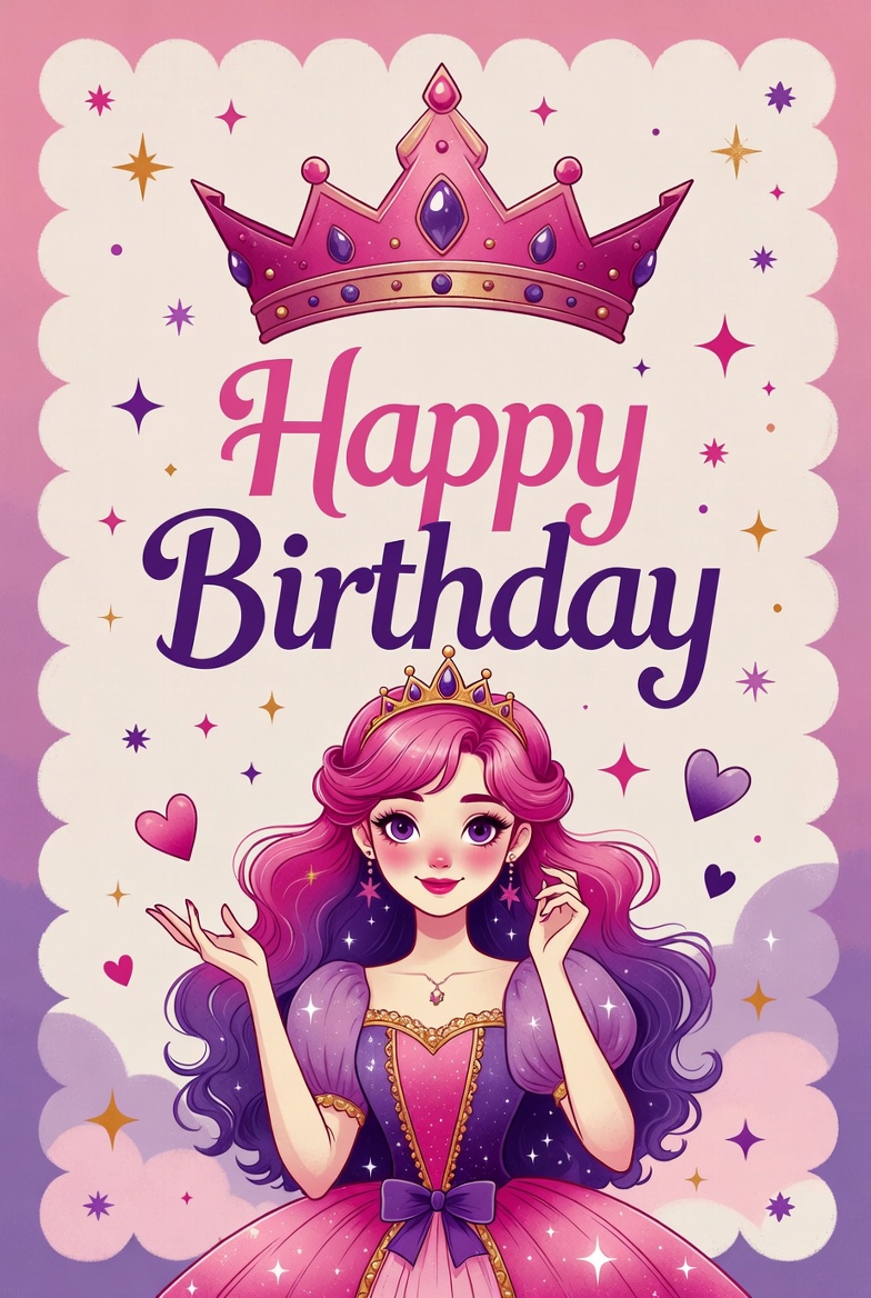 Birthday celebration with a princess theme Birthday celebration with a princess theme