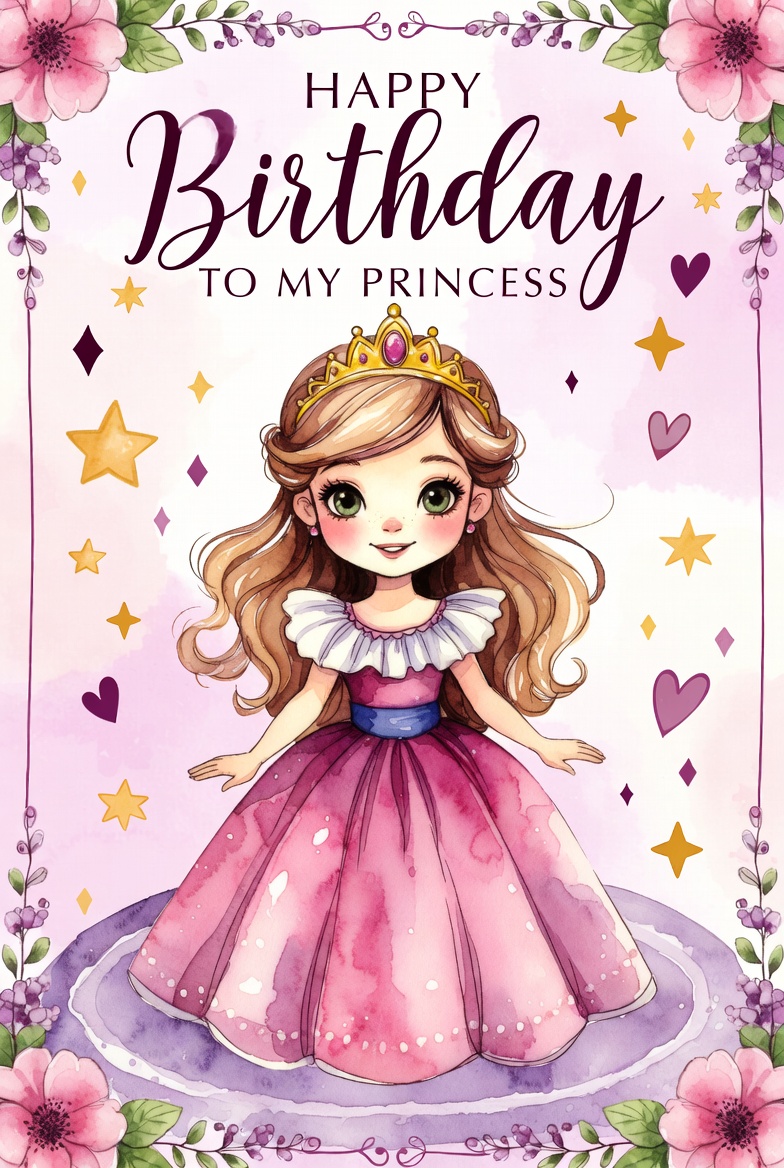 Birthday celebration for sweet princess Birthday celebration for sweet princess