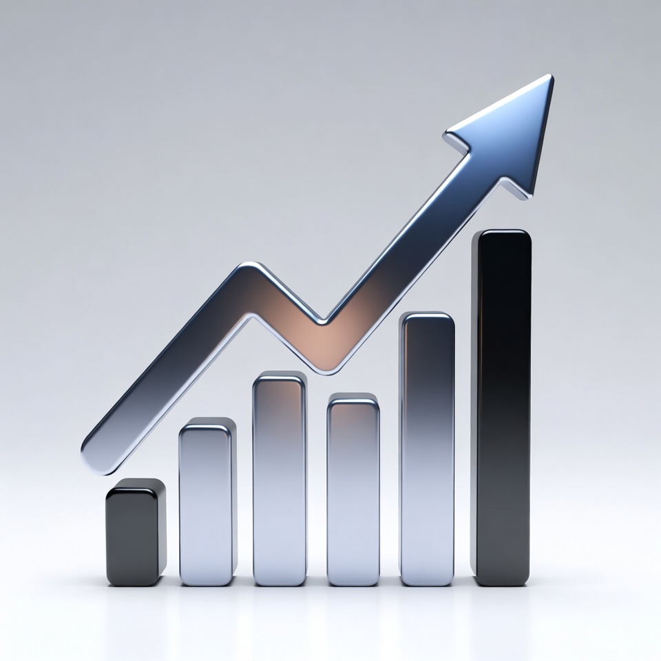 Rising trends in financial growth Rising trends in financial growth