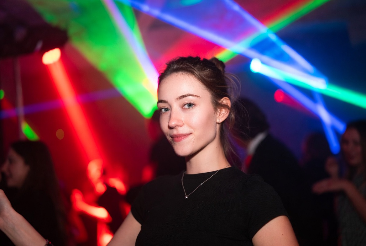 Enjoying the vibrant party atmosphere Enjoying the vibrant party atmosphere