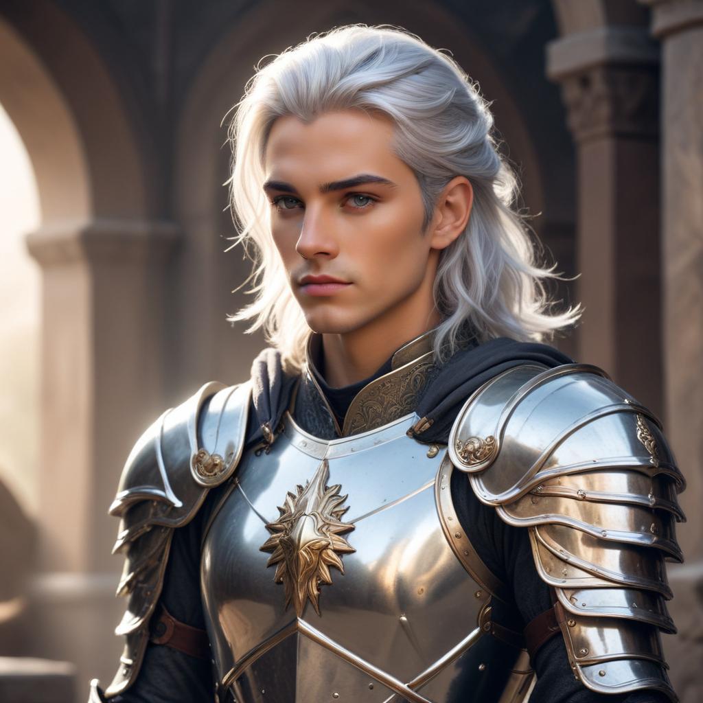 Knight in silver armor Knight in silver armor