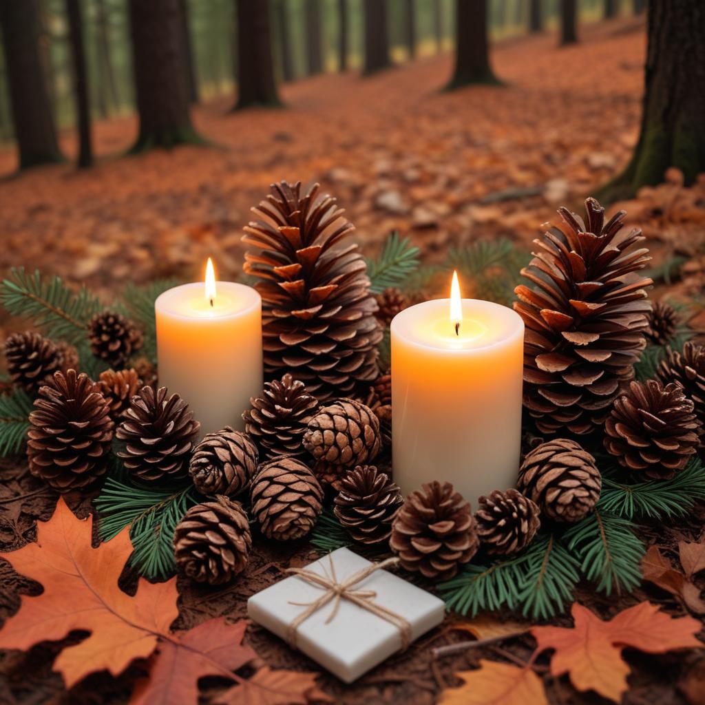 Cozy autumn forest arrangement Cozy autumn forest arrangement