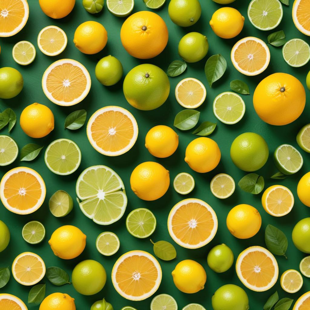 Colorful citrus fruits layout Colorful citrus fruits layout