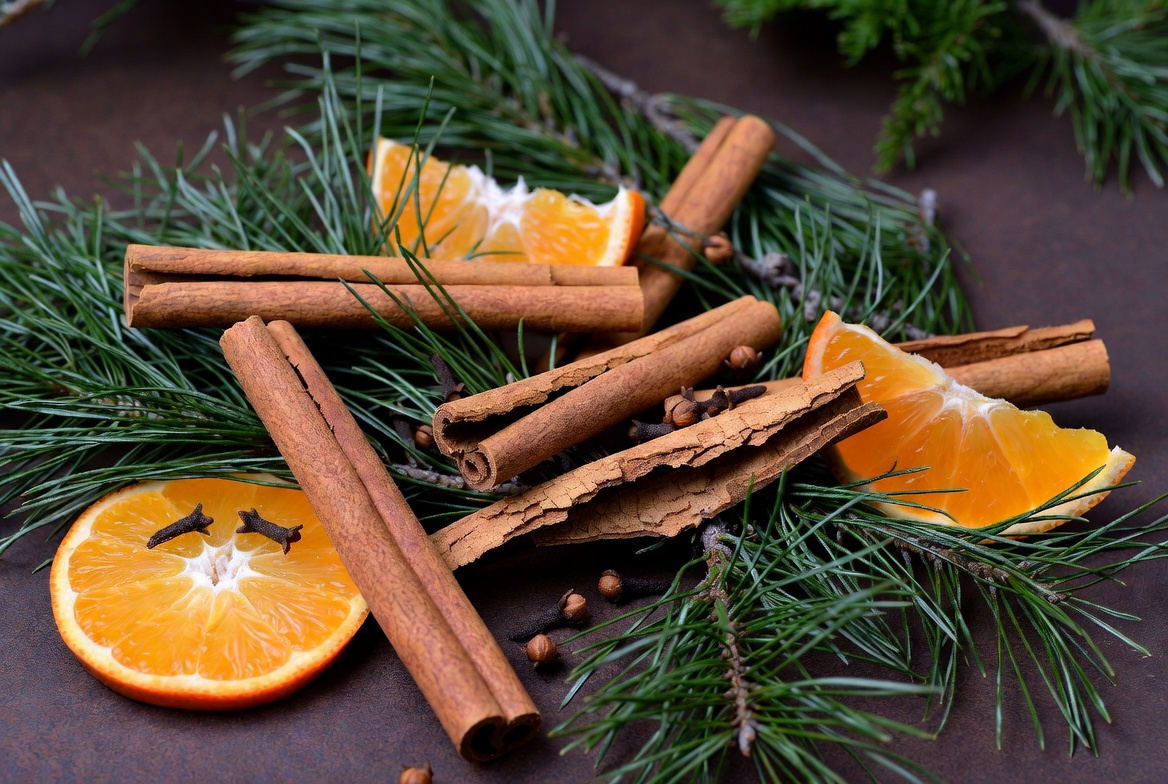 Cinnamon and orange holiday decor Cinnamon and orange holiday decor