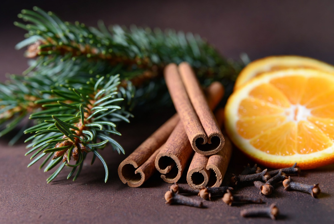 Warm spices and citrus for winter Warm spices and citrus for winter