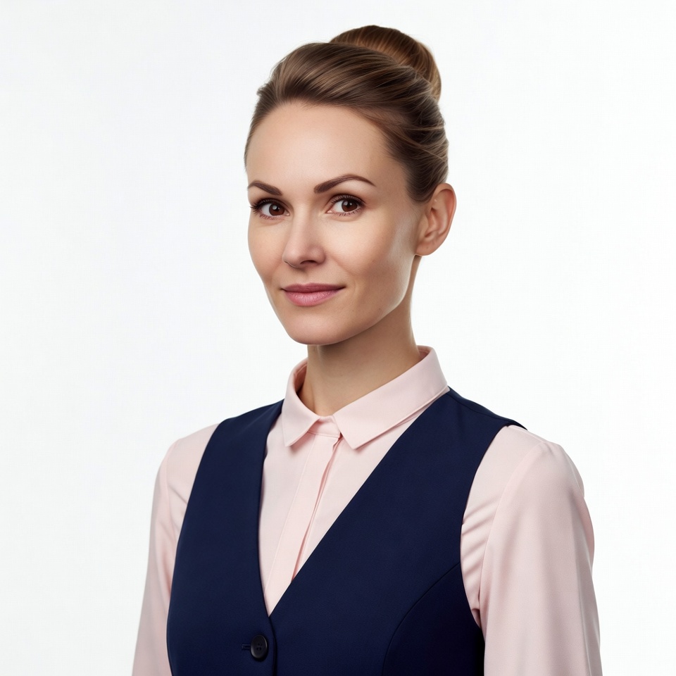 Professional woman in formal attire Professional woman in formal attire