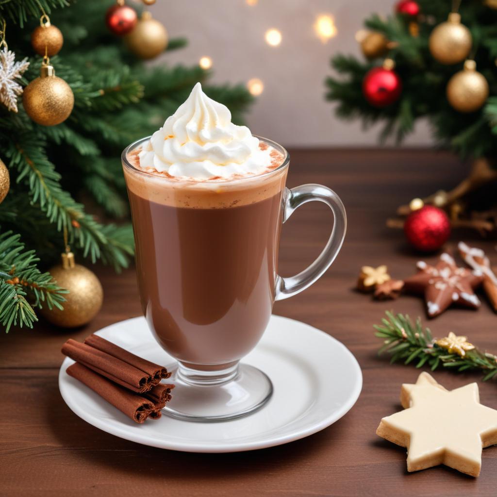 Warm chocolate drink for the holidays Warm chocolate drink for the holidays