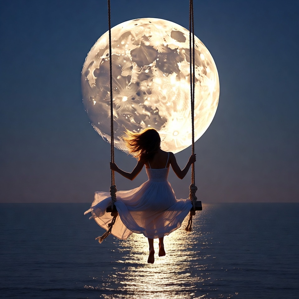 Swinging under the moonlight Swinging under the moonlight