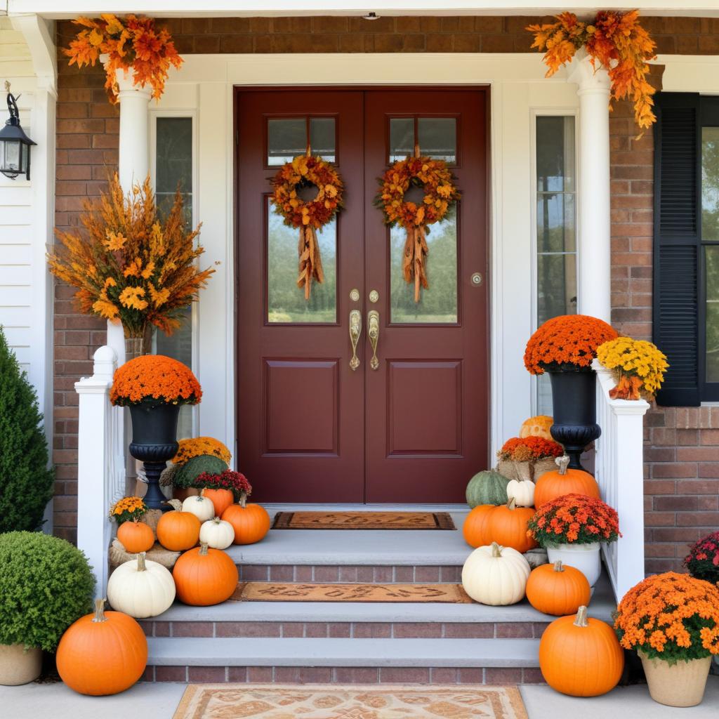 Stylish autumn porch decoration ideas Stylish autumn porch decoration ideas