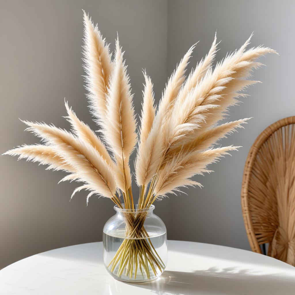 Elegant dried pampas grass arrangement Elegant dried pampas grass arrangement
