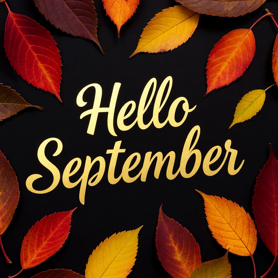 Welcome fall with colorful leaves Welcome fall with colorful leaves